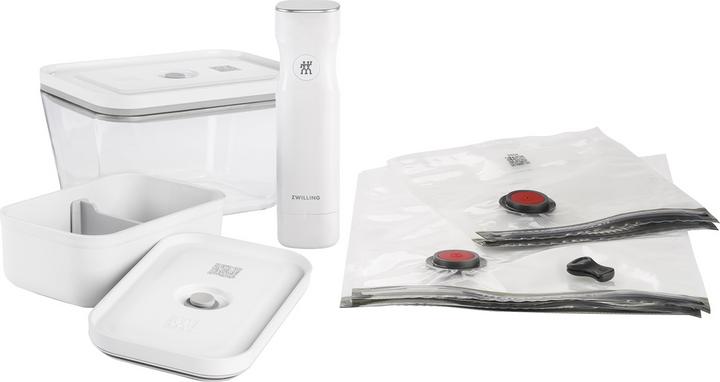 Zwilling Vakuum Starterset, 7-tlg, Glas, Box L, Lunchbox M