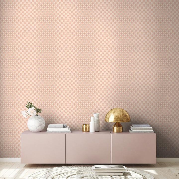 Actual product image AS Creation Circle Textured Wallpaper