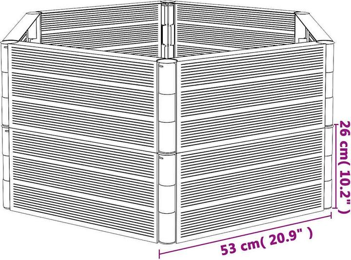 Produktbild vidaXL Pflanzkübel