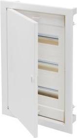 Gewiss Small distribution board cavity wall 48(4X12)TE, w. door GW40164N