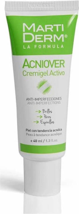 Image du produit Martiderm Acniover Crème gel anti-imperfections (Mousse nettoyante, 40 ml)