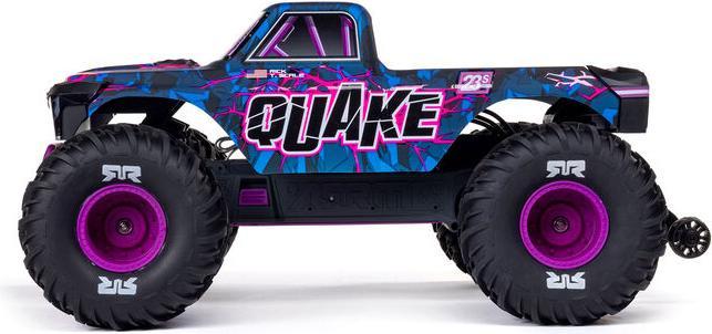 Immagine prodotto Arrma Monster Truck QUAKE 223S DSC ARTR 1:10 - Violett (ARR Quasi lettura a corredo)