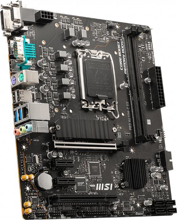 Actual product image MSI PRO -C EX H610 Intel H610 LGA 1700 mini ITX (LGA 1700, Intel H61, mATX)