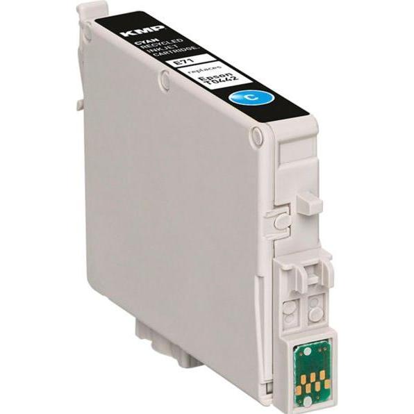 Thumbnail - KMP, Druckerpatrone, E71 Tintenpatrone kompatibel mit Epson T 044 (C)