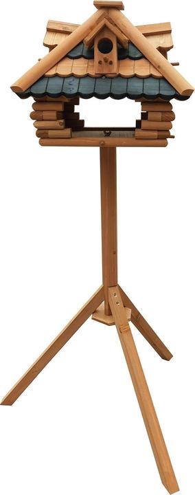 Produktbild Toboli Vogelfutterhaus 115cm mit Ständer Vogelhaus Vogelhäuschen Futterhaus