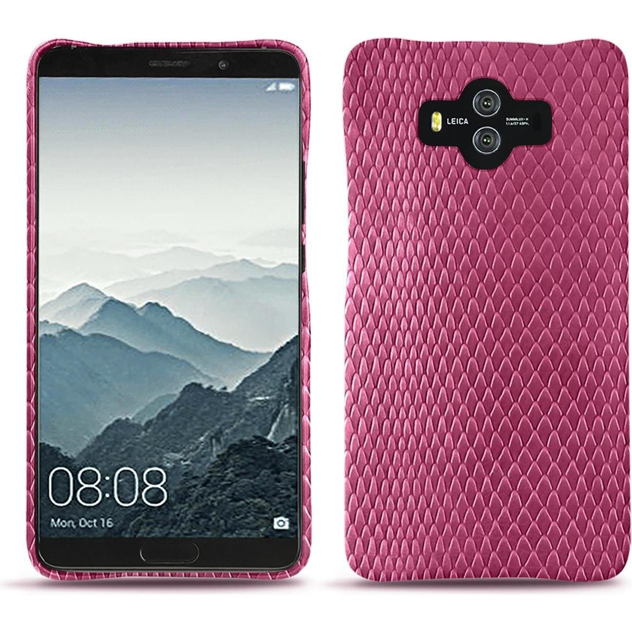 Noreve Lederschutzhülle (Huawei Mate 10), Smartphone Hülle, Rosa