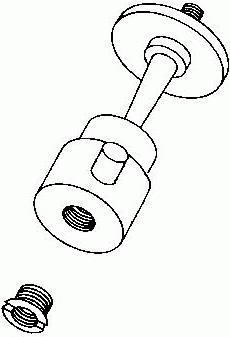 Actual product image Hama Ball head 50mm (Spherical head)