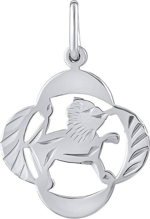 Immagine prodotto Silvego Ciondolo in argento segno zodiacale Leone - quadrifoglio SILVEGOB10281S08