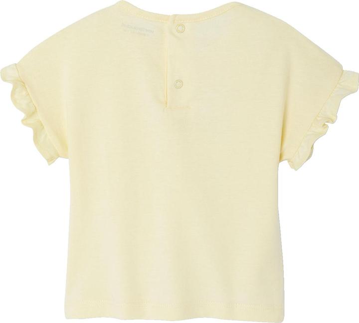 Actual product image Vertbaudet Bio-Kollektion: Baby T-Shirt mit Volantärmeln und Frucht-Motiv (68)