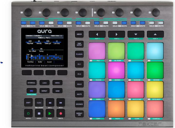 Actual product image Nektar aura (Groovebox)