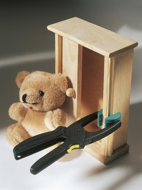 Immagine prodotto wolfcraft 2 quickfix S - Mini pinza a sgancio rapido (30 mm)