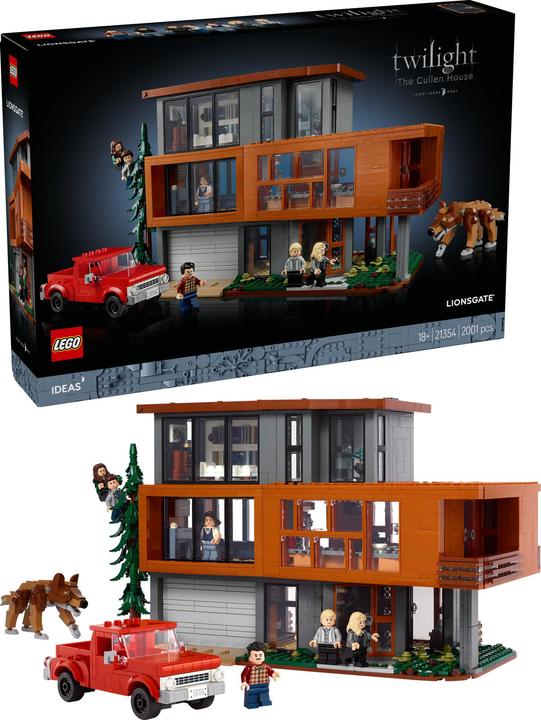 Image du produit LEGO Das Haus der Cullens aus Twilight (21354, LEGO difficiles à trouver, LEGO Ideas)