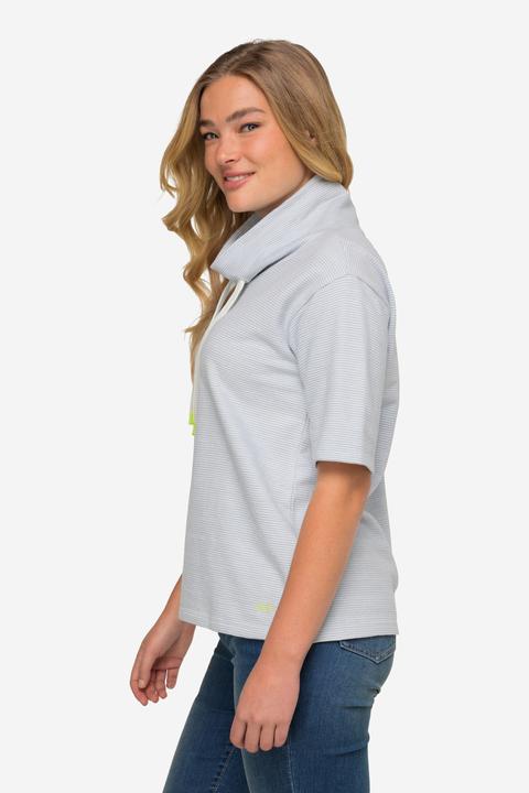 Immagine prodotto Laurasøn Sweatshirt, oversized, Ringel, Stehkragen, OEKO-TEX (M)