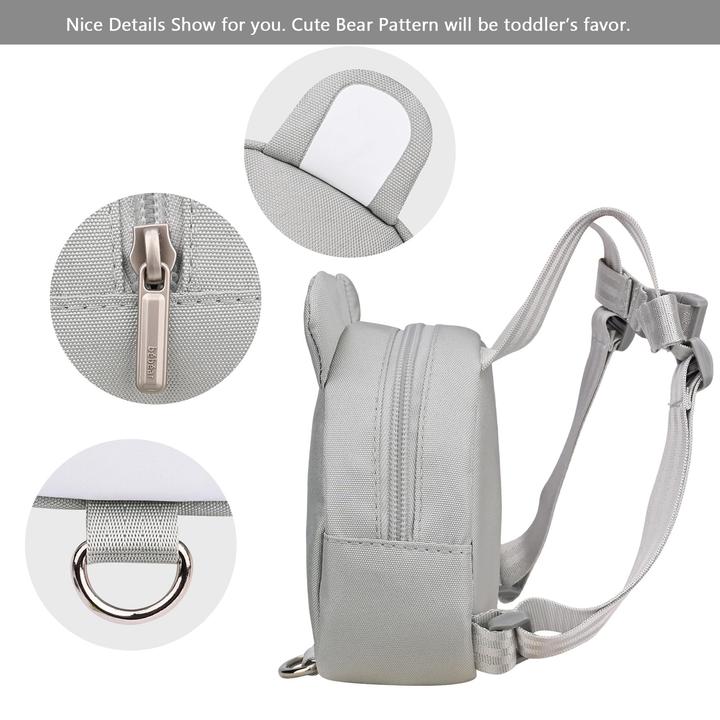 Produktbild Only-Bags.Store Tier-Kleinkind-Rucksack mit Sicherheitsleinen, Mini-Tasche mit Sicherheitsleine für Kinder