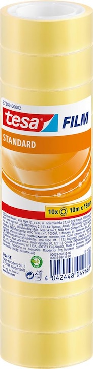 Actual product image tesa Tesafilm 10x STANDARD adhesive tape (15 mm)
