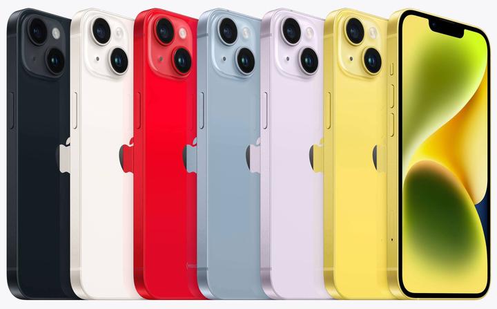 Produktbild Apple iPhone 14 (512 GB, Starlight, 6.10", SIM + eSIM, 12 Mpx, 5G)