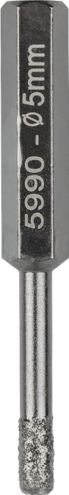 Produktbild wolfcraft 1 Diamant-Bohrer S=6-kt. ø5mm (5 mm)