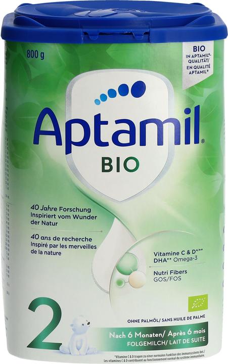 Produktbild Aptamil Bio 2 (800 g, ab 6 Monaten)