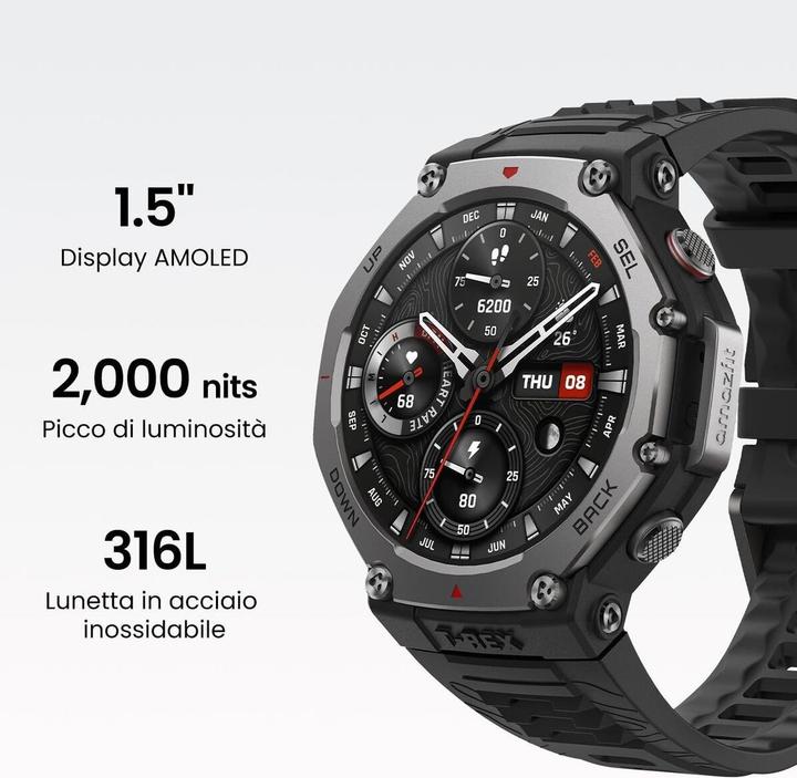 Productafbeelding Amazfit T-Rex 3 (48.50 mm)