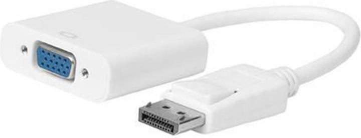 Produktbild MicroConnect Displayport-VGA M-F 15cm White V1.2 Active (VGA, 15 cm)