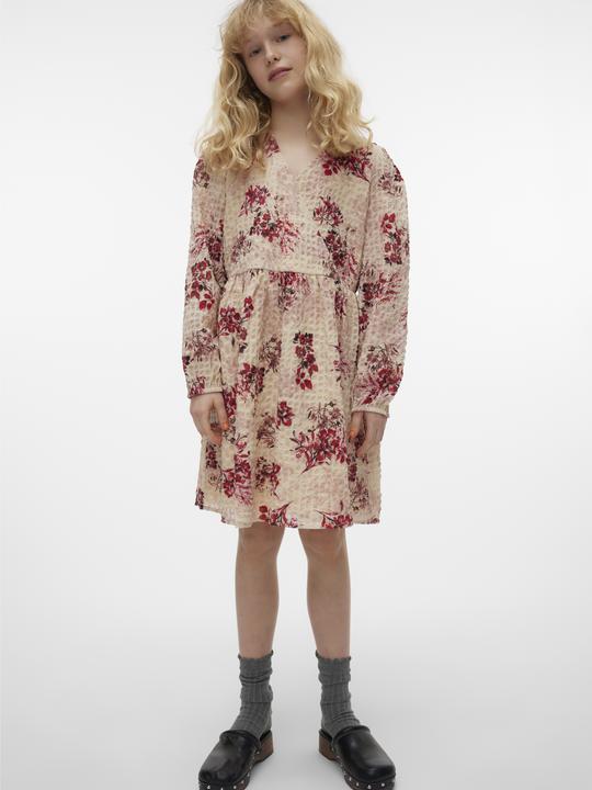 Produktbild Vero Moda Normal geschnitten V-Ausschnitt Junior Kurzes Kleid Kleid (128)