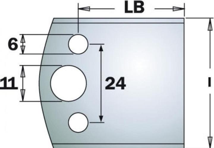 Actual product image CMT 690.193 Profilmesserset 193 40mm (Replacement blade)