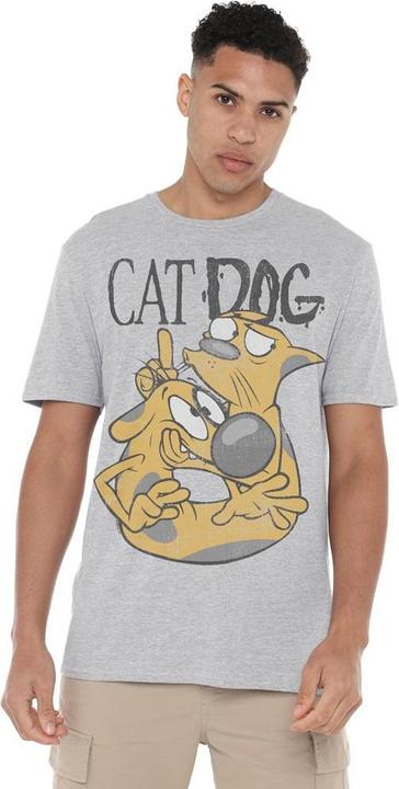 Actual product image CatDog Mens Stuck Together T-Shirt (XL)
