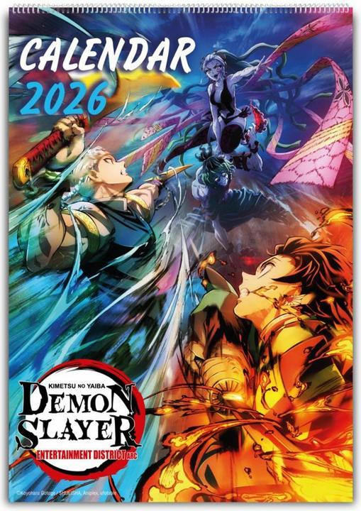 Produktbild Wandkalender - Demon Slayer - 2026