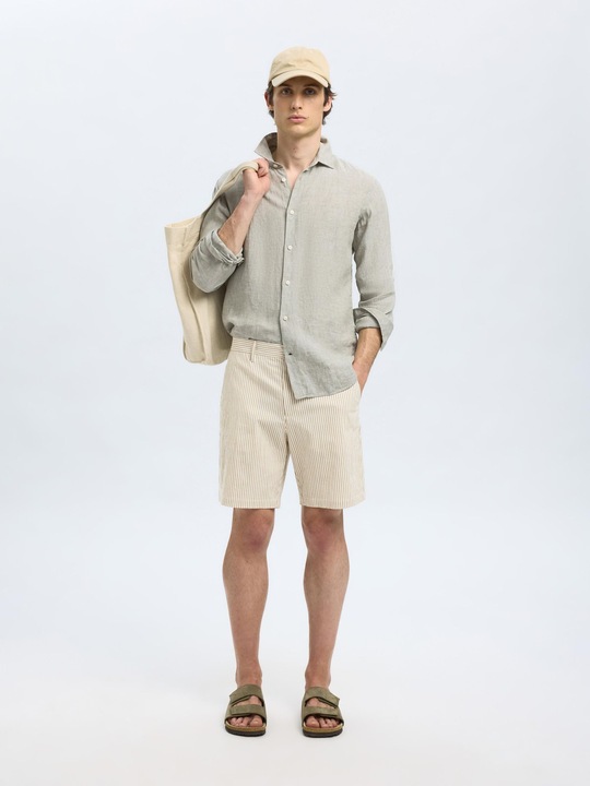 Actual product image Selected Homme Seersucker Shorts (M)
