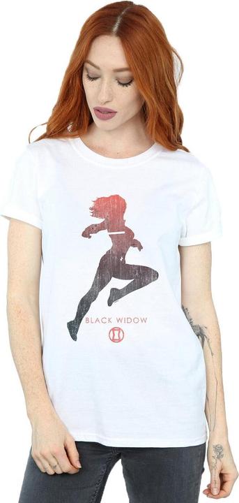 Produktbild Black Widow Silhouette TShirt (3XL)