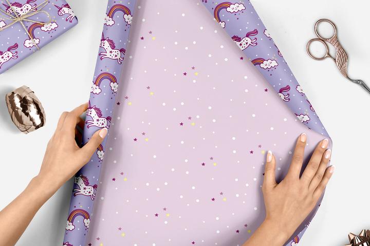 Image du produit Dabelino Set de papier cadeau (Papier cadeau, 4 x)