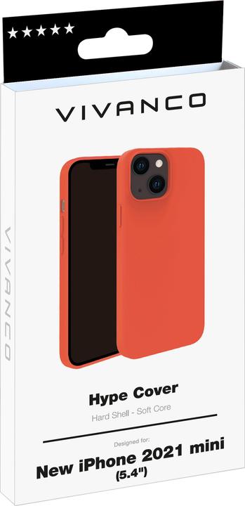 Actual product image Vivanco Hype Cover iPhone 13 mini orange Backcover iphone 2021 MINI 62836 (Apple iPhone 13 mini)