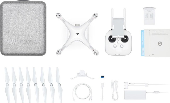 Actual product image DJI Phantom 4 Pro (30 min, 1388 g, 20 Mpx)