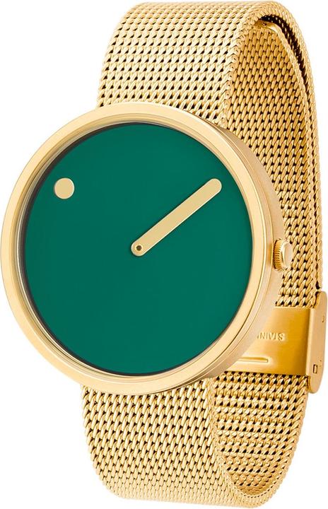 Immagine prodotto Picto 43377-0920G Dusty Green Unisex 40mm 5ATM (Orologio da polso analogico)