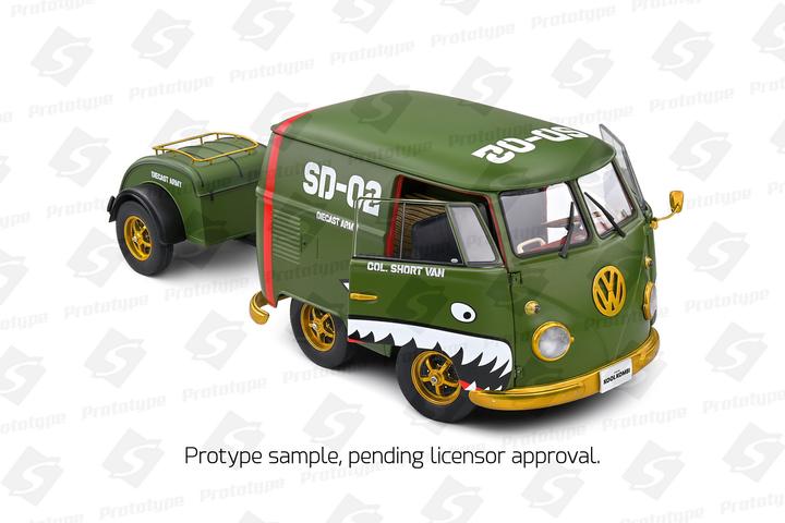 Produktbild Solido 1:18 Kool Kombi 1950 grau