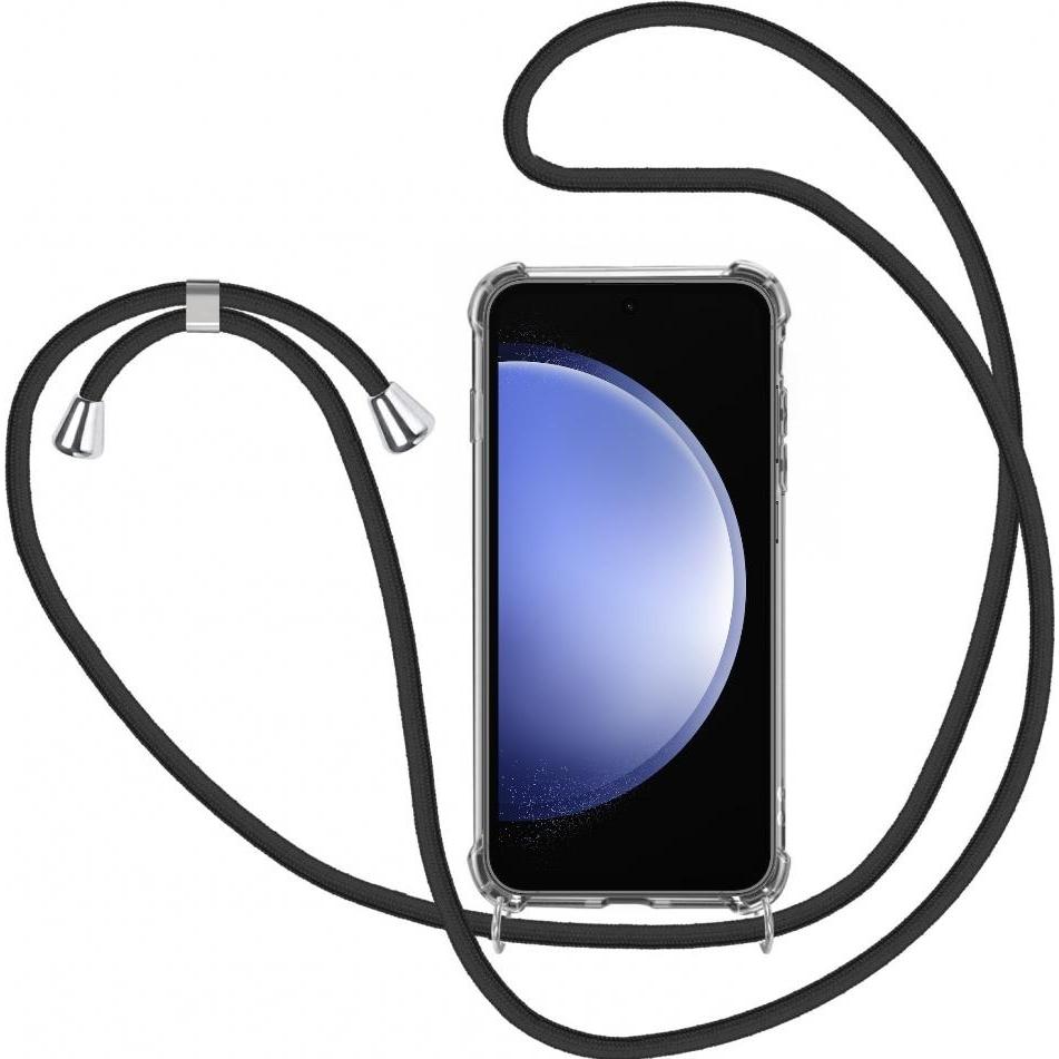 Screenguard Samsung Galaxy S23 FE Loopster Necklace Hülle, Handykette, Transparent