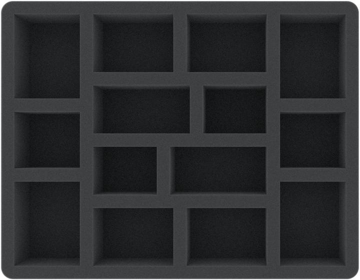 Image du produit Feldherr CR03SET - Kit de mousse pour mallette de combat Citadel - 28 miniatures (Mousse)