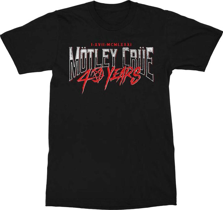 Produktbild Motley Crue 40 Years (XL)