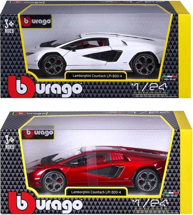 Productafbeelding Bburago Lamborghini Countach LPI 800-4 1/24 wit
