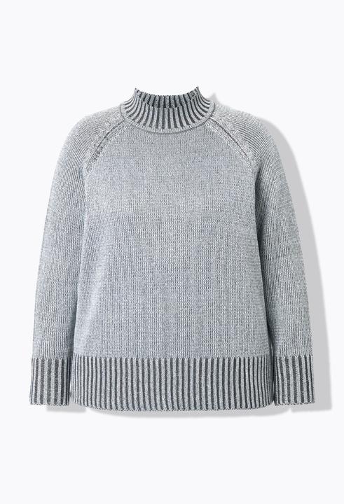 Produktbild Angel of Style Pullover, Straight Fit, Glitzereffekt vorne (60)