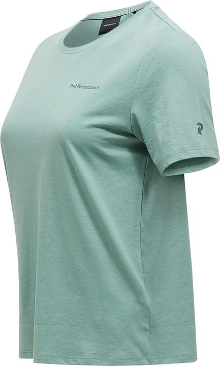 Produktbild Peak Performance Explore Logo Tee Damen, Green Valley, S (S)