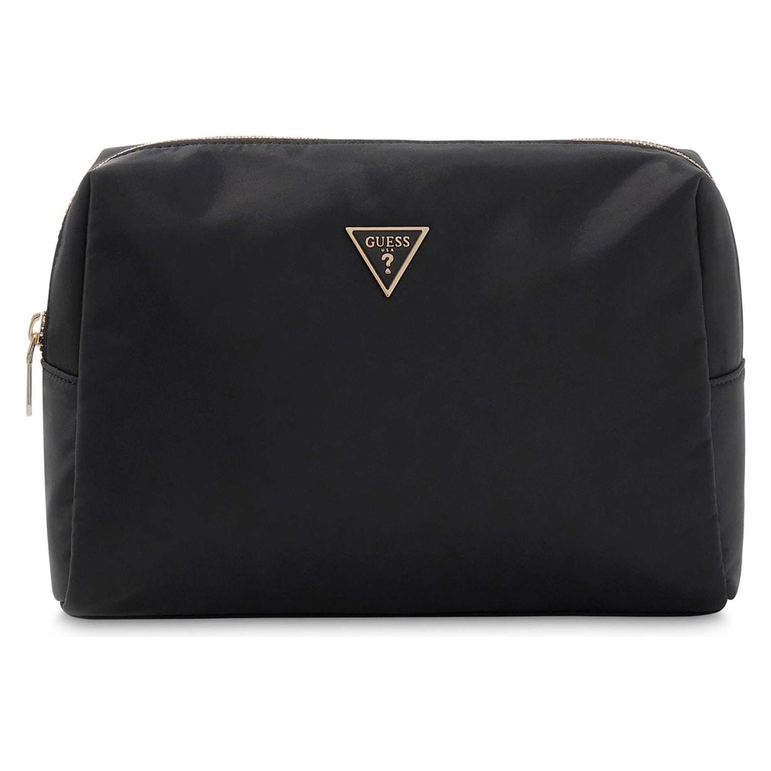 Guess, Necessaire, Large Top Zip, Schwarz