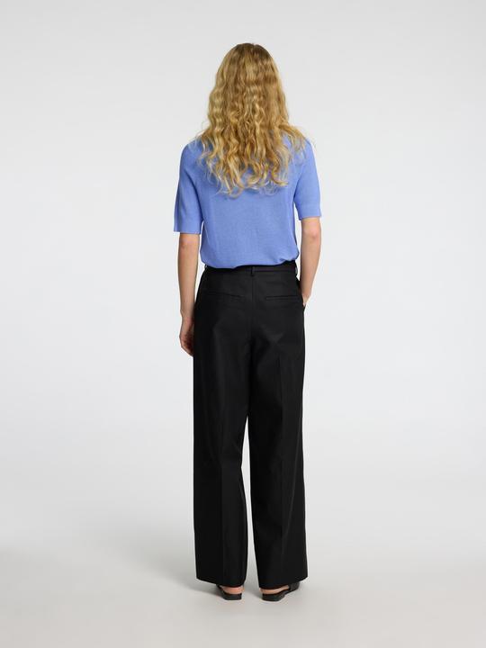 Actual product image Selected Femme Slfelinna New Ss Knit Top Noos (S)