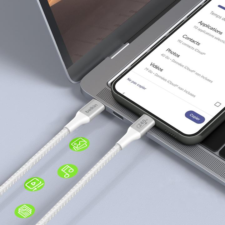 Produktbild Belkin CAB015bt2M (2 m, USB 2.0, 48 W)