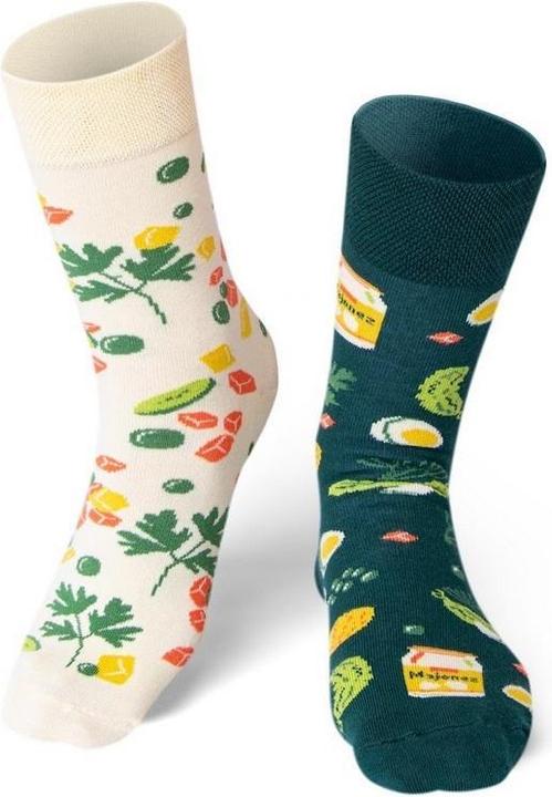 Immagine prodotto Nadwyraz Lange Socken mit Gemüsesalat 39-42 (39 - 42)