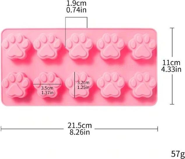 Produktbild MU Classic Silikonform Katzenpfote