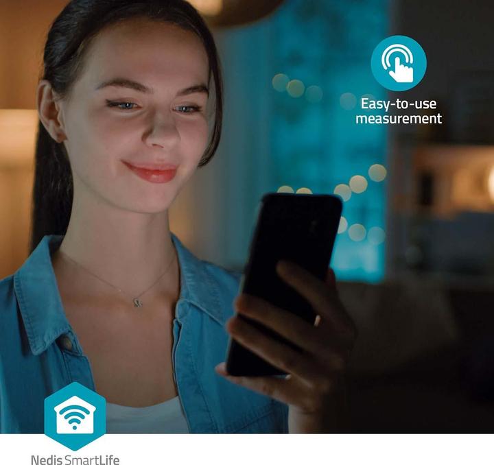 Actual product image Nedis SmartLife Pulse Oximeter | Bluetooth | OLED Display | Audible Alarm / Anti-Motion Interference