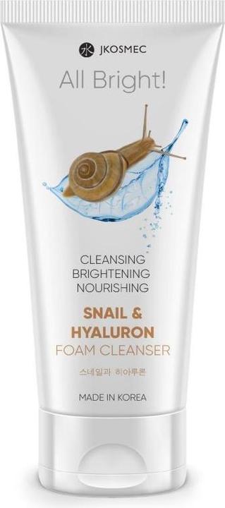Produktbild JKosmec All Bright Snail and Hyaluron Foam Cleanser (Reinigungsschaum, 180 ml)