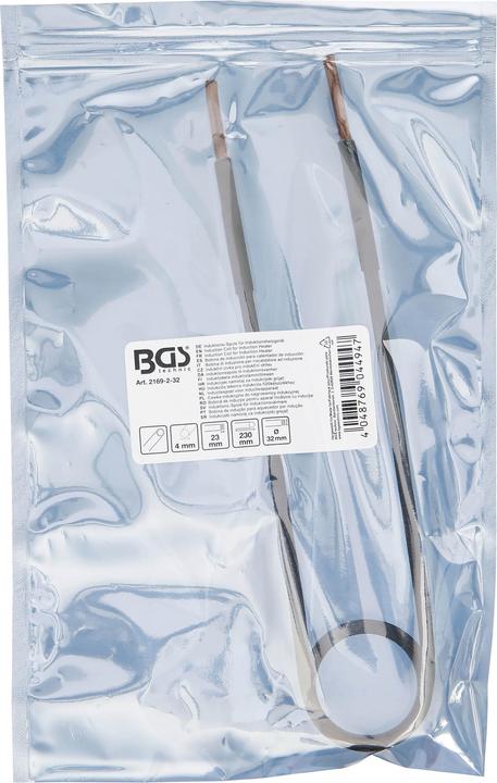 Image du produit BGS Bobine d'induction pour appareil de chauffage à induction | 32 mm | Exécution droite | pour art 2169