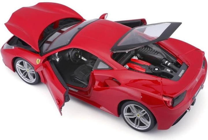 Actual product image Bburago Ferrari 488 GT